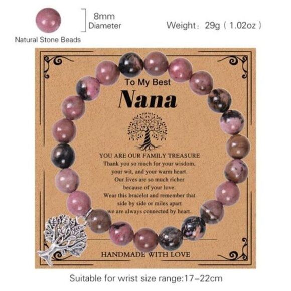 Tree of Life Pendant Beaded Bracelet - Picture 1 of 2